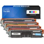 Toner compatible brother tn - 900 - 4 couleurs - multipack