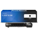 Toner compatible canon c - exv 55 bk - noir