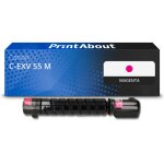 Toner compatible canon c - exv 55 m - magenta