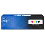 Toner compatible hp 219x (w2190 / 91 / 92 / 93x) - 4 couleurs - grande capacit - multipack