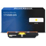 Toner compatible konica minolta 1710589 - 005 (a00w132) - jaune
