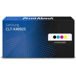 Toner compatible samsung clt - k4092s (su138a) - 4 couleurs - multipack