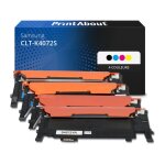 Toner compatible samsung clt - p4072c (su128a) - 4 couleurs - multipack