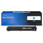 Toner compatible sharp mx - 31gtca - cyan