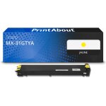 Toner compatible sharp mx - 31gtya - jaune