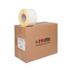 Zebra 880022 - 038 - (89 mm x 38 mm) 6 rouleaux - noir sur blanc - �tiquette