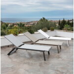 Bain de soleil aluminium