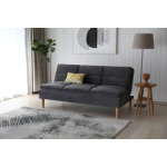 Canap convertible anthracite