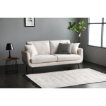 Canap droit beige