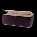 Coffre de rangement tanche chocolat / blanc