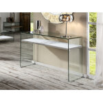 Console design en verre