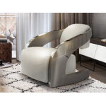 Fauteuil design blanc schuller