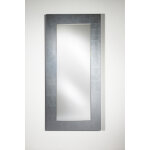 Grand miroir rectangle basic silver