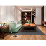 Lampadaire design noir