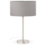 Lampe  poser 'living mini' grise rglable en hauteur