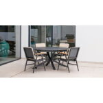 Salon de jardin  manger aluminium