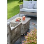 Table basse de jardin rectangulaire antibes Table basse de jardin rectangulaire antibes