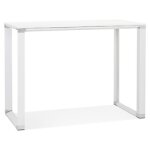 Table haute / bureau haut 'xline high table' en bois blanc - 140x70 cm