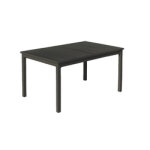 Table à manger extensible palma - 170 / 220x100 finition anthracite Table à manger extensible palma - 170 / 220x100 finition anthracite
