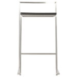 Tabouret snack design mi - hauteur 'disko mini' noir empilable