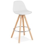 Tabouret snack mi - hauteur 'tatami mini' blanc Tabouret snack mi - hauteur 'tatami mini' blanc