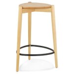 Tabouret de snack mi - hauteur 'tiara mini' en frne naturel