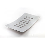 Plat design damier