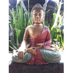 Statuette bouddha en lotus