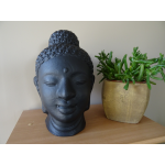 Tête bouddha poterie Tête bouddha poterie