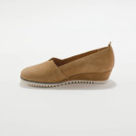 Ballerines compensées en cuir - blancheporte Ballerines compensées en cuir - blancheporte