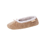 Ballerines micro ponge texture fourres - isotoner