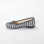 Ballerines noeud fantaisie en toile - blancheporte