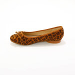 Ballerines plates imprimes lopard. - blancheporte