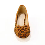 Ballerines  talons imprimes lopard. - blancheporte