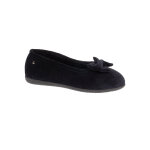 Ballerines velours de coton issu de l'agriculture biologique * * semelle ergonomique - isotoner