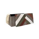 Banc - coffre pliable patchwork - blancheporte