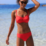 Bas de maillot de bain forme midi uni solaro - blancheporte Bas de maillot de bain forme midi uni solaro - blancheporte
