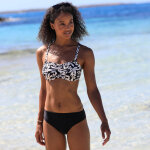 Bas de maillot de bain forme midi uni solaro - blancheporte