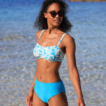 Bas de maillot de bain taille haute uni solaro - blancheporte