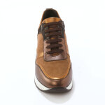 Baskets compens�es cuir - blancheporte