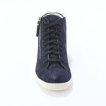 Basket montantes zippes en cuir souple effet iris - blancheporte