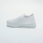 Baskets textile mesh l�g�res, � enfiler - blancheporte