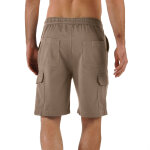 Bermuda cargo gabardine lastiqu - blancheporte