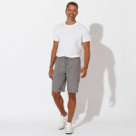 Bermuda cargo gabardine lastiqu - blancheporte