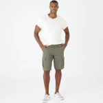 Bermuda cargo en serg� ultra stretch - blancheporte