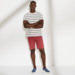 Bermuda chino ceinture arrondie sous le ventre - blancheporte