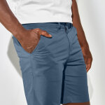 Bermuda chino ceinture arrondie sous le ventre - blancheporte