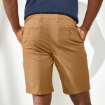 Bermuda chino uni toile serg stretch morphologie classique - blancheporte