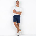 Bermuda chino uni toile serg stretch morphologie classique - blancheporte