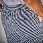 Bermuda seersucker taille lastique - blancheporte